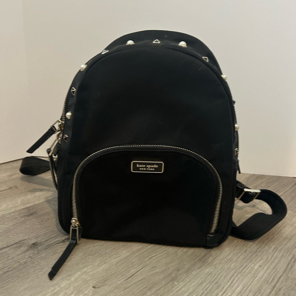 EUC✨Kate Spade Backpack with pearl accents